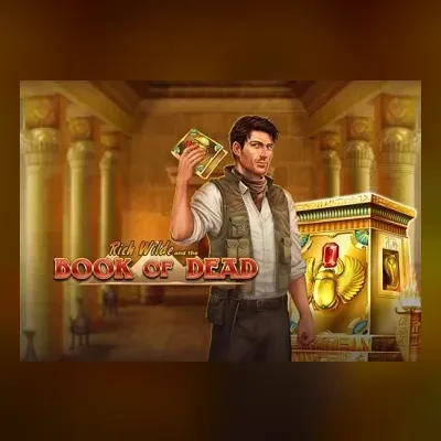 Book of Dead pokie at HellSpin